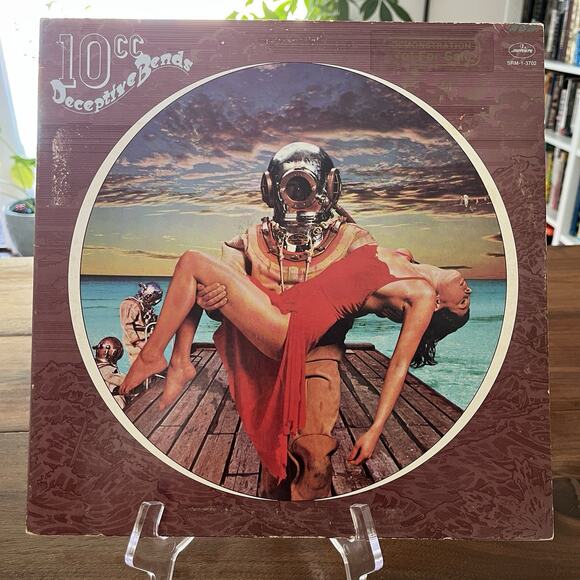 10cc Deceptive Bends Vinyl LP 1977 Gatefold Mercury SRM-1 3702 Promo - Picture 2 of 12